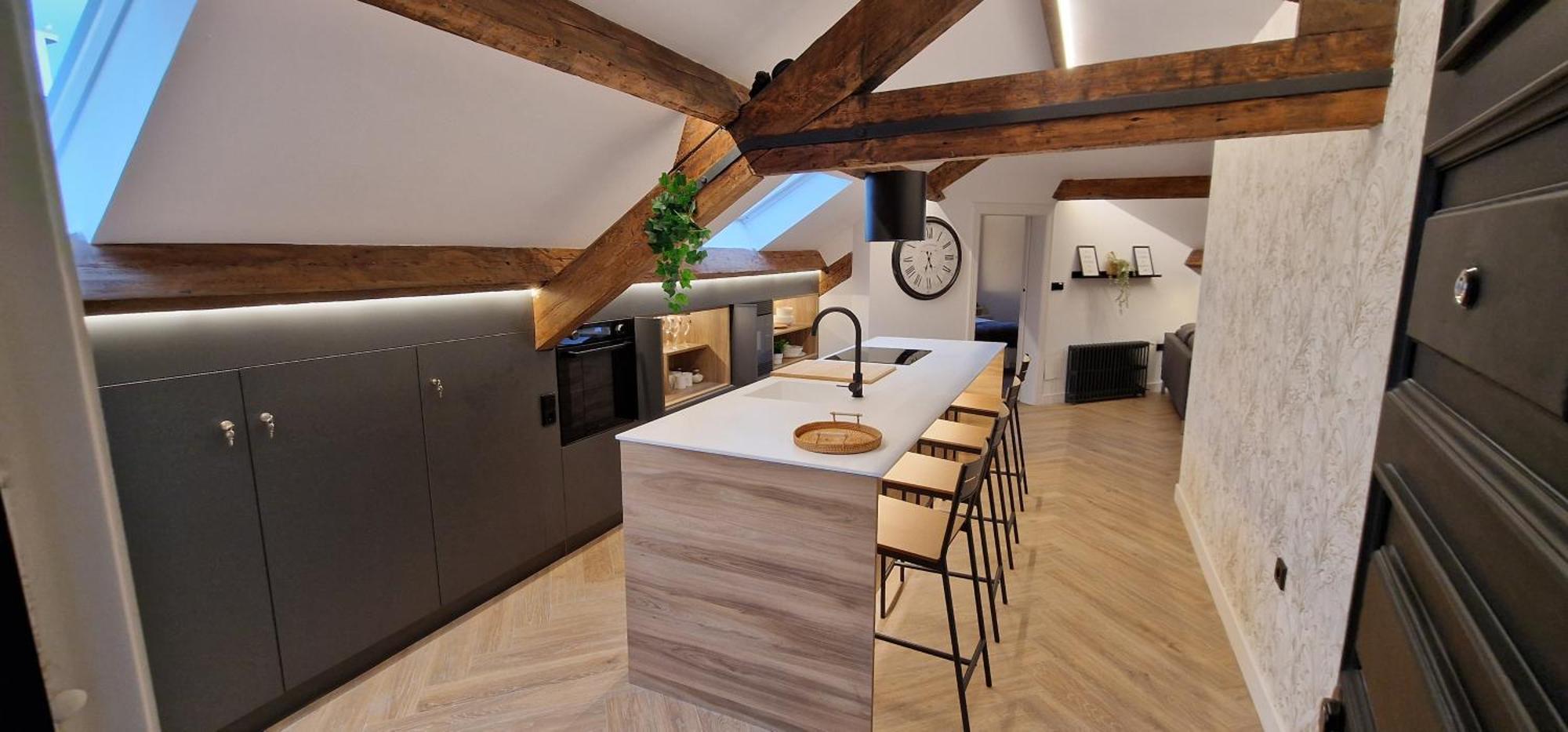 La Mutua Gijon - Espectacular 3 Habitaciones Puerto-Playa - Wifi - Vut-4995-As Dış mekan fotoğraf